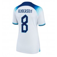 England Jordan Henderson #8 Hemmatröja Kvinnor VM 2022 Korta ärmar